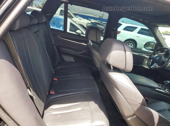 5UXKR6C39H0U13407 2017 BMW X5 Black 