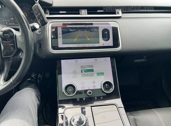 SALYB2RX5JA710234 2018 LAND ROVER RANGE ROVER Gray Հետևի նստատեղերի տեսք
