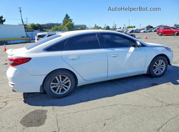 5NPE24AF3HH470242 2017 HYUNDAI SONATA White Delantero derecho