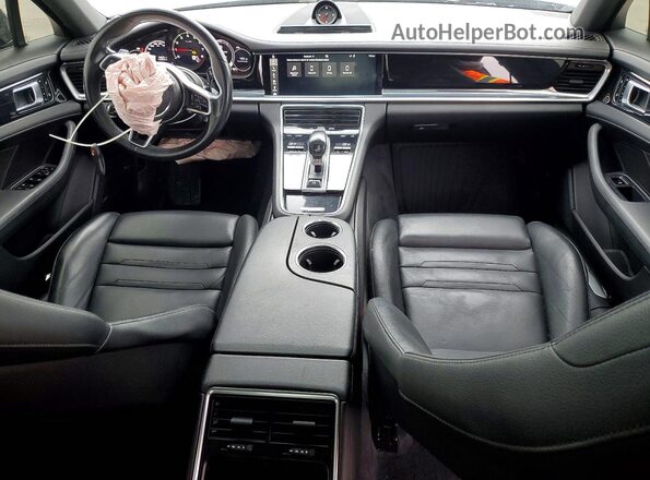 WP0AA2A71HL101079 2017 PORSCHE PANAMERA Charcoal Սարքավորումների վահանակի տեսք