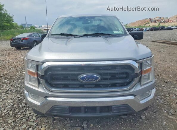 1FTEW1EP7MKE21028 2021 FORD F150 Silver 