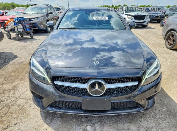 WDDWJ8EB9KF838338 2019 MERCEDES-BENZ C Серый Вид сзади