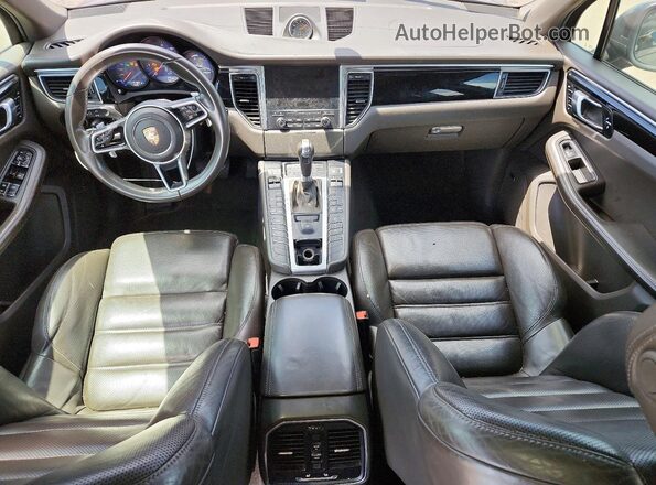 WP1AG2A57HLB56261 2017 PORSCHE MACAN Charcoal Սարքավորումների վահանակի տեսք
