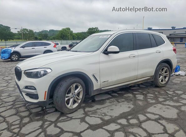 5UXTR9C50JLD62250 2018 BMW X3 White Rear left