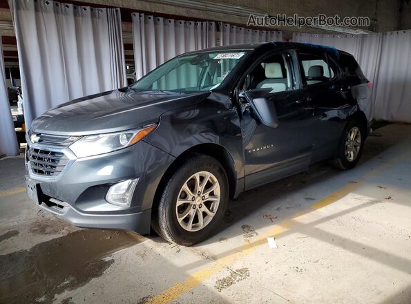 2GNAX5EV5L6202630 2020 CHEVROLET EQUINOX Charcoal Trasero izquierdo