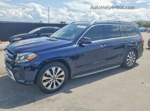 4JGDF6EE0JB088492 2018 MERCEDES-BENZ GLS-CLASS Синий 