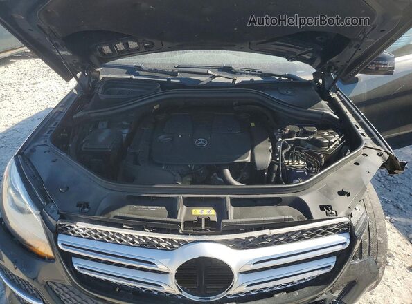 4JGDA5JB5HA819339 2017 MERCEDES-BENZ GLE-CLASS Black Widok naklejki z numerem VIN