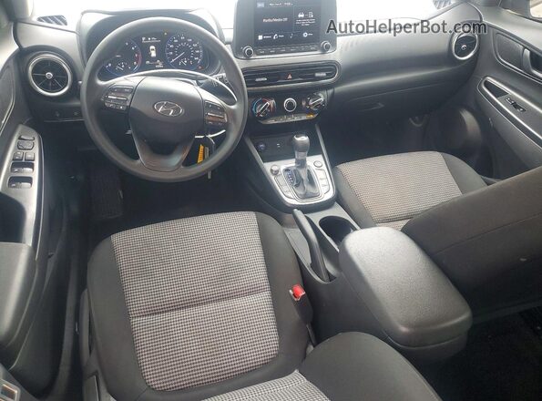 KM8K22AB0NU776073 2022 HYUNDAI KONA Gray Սարքավորումների վահանակի տեսք