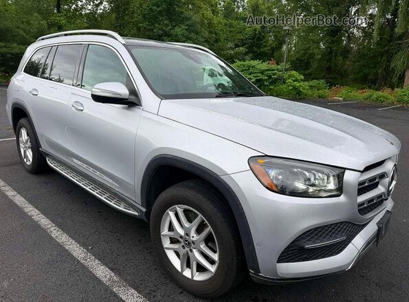 4JGFF5KE8LA116751 2020 MERCEDES-BENZ GLS Silver Widok z przodu