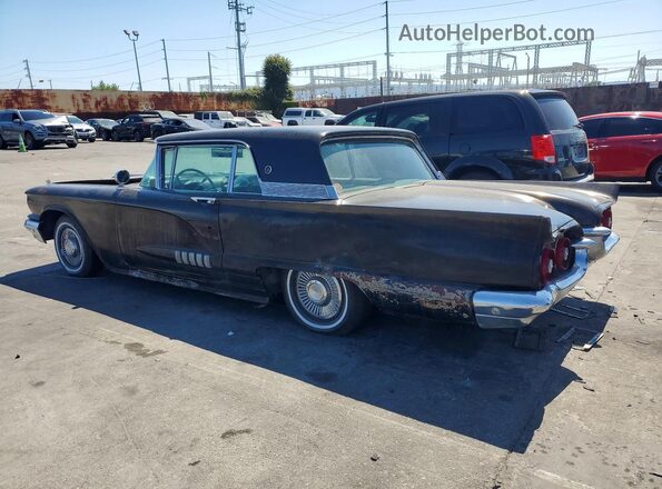 H8YH125786 1958 FORD THUNDERBIRD Black 