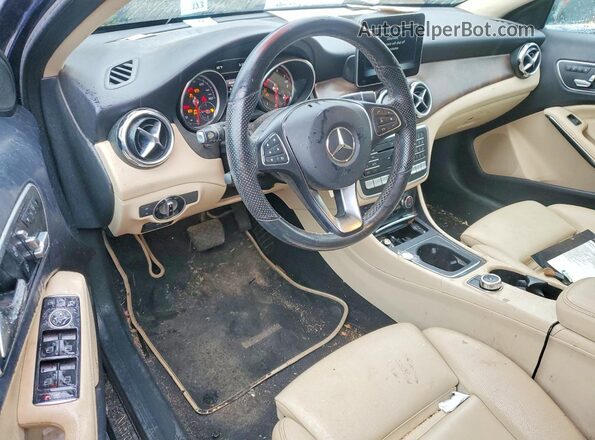 WDCTG4GB6KU003546 2019 MERCEDES-BENZ GLA Blue Instrument cluster view