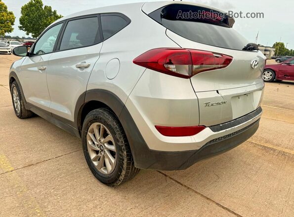 KM8J23A43HU352846 2017 HYUNDAI TUCSON Серебряный Передняя правая четверть