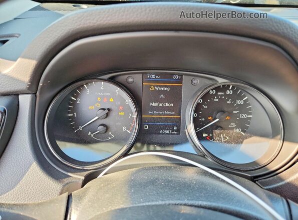 JN8AT2MTXKW259210 2019 NISSAN ROGUE Gray 