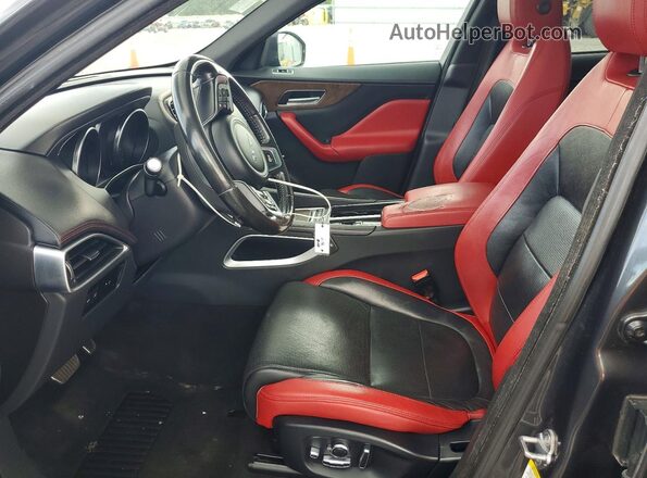 SADCM2FV3JA289861 2018 JAGUAR F-PACE Черный Вид панели приборов