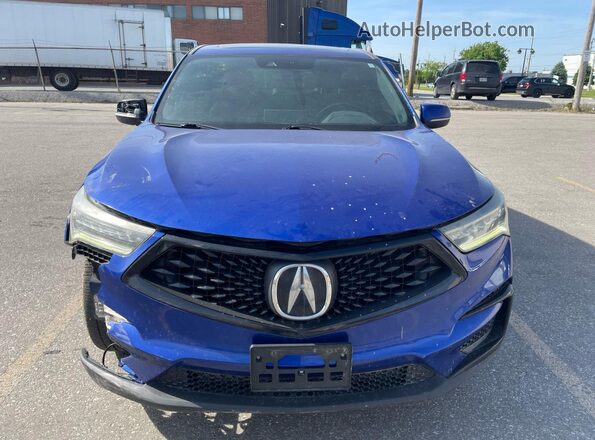 5J8TC2H61KL801600 2019 ACURA RDX Синий 