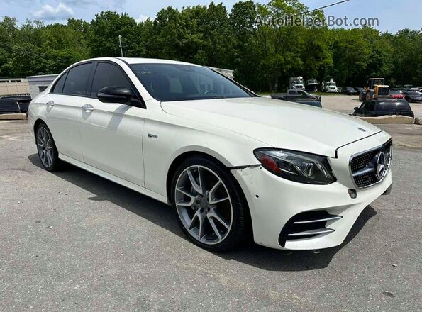WDDZF6EB5HA279069 2017 MERCEDES-BENZ E-CLASS White Widok z przodu