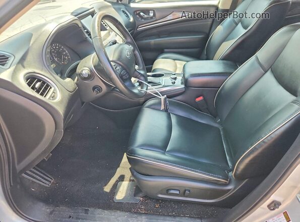 5N1DL0MM7LC531331 2020 INFINITI QX60 Silver Dashboard view