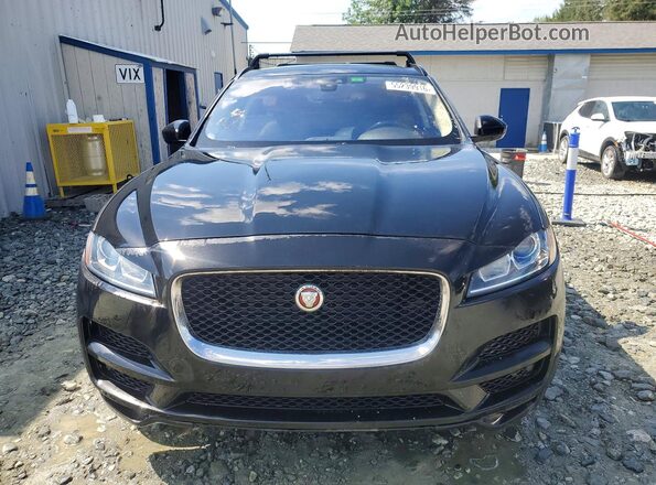 SADCJ2BV7HA058616 2017 JAGUAR F-PACE Black უკანა ხედი