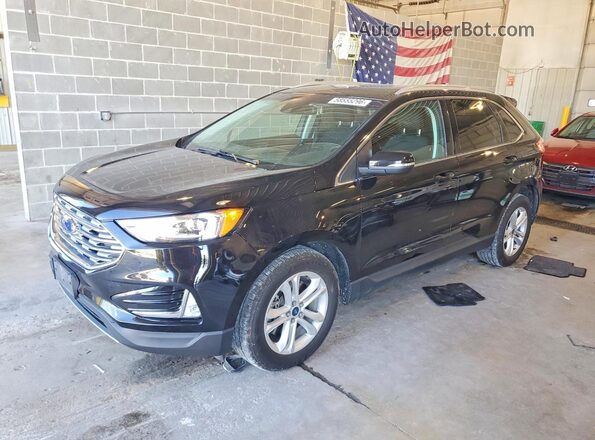 2FMPK4J90KBC09426 2019 FORD EDGE Black Tył lewy