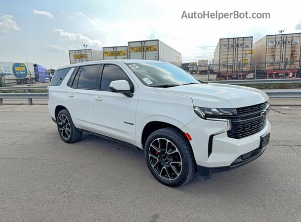 1GNSKRKL2RR209626 2024 CHEVROLET TAHOE White Trasero izquierdo