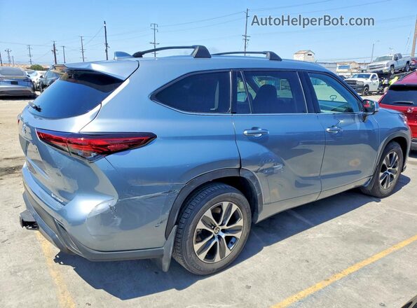 5TDHZRBH2LS038637 2020 TOYOTA HIGHLANDER Blue Առջևի աջ