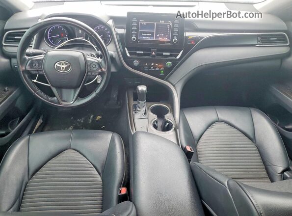 4T1G11AK8MU555239 2021 TOYOTA CAMRY White Widok zestawu wskaźników
