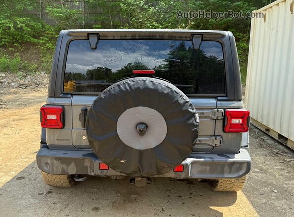 1C4GJXAN7JW221947 2018 JEEP WRANGLER Gray Vista de la etiqueta del VIN