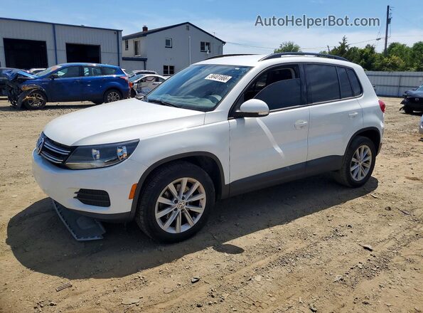 WVGBV7AX2JK001148 2018 VOLKSWAGEN TIGUAN White 