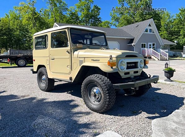 280634 1978 TOYOTA LAND CRUISER Бежевый Задняя левая четверть