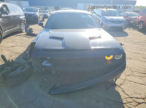 2C3CDZAG4KH656285 2019 DODGE CHALLENGER Black Widok z tyłu