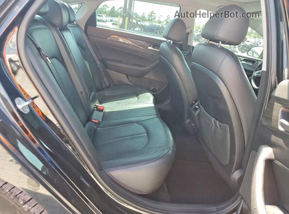 5NPE34AF8JH604682 2018 HYUNDAI SONATA Black 