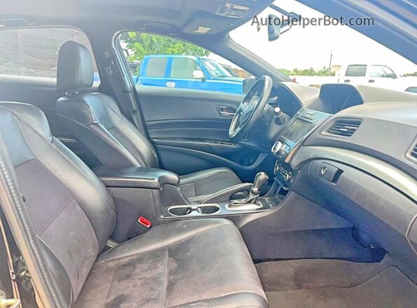 19UDE2F89GA001262 2016 ACURA ILX Black Rear view
