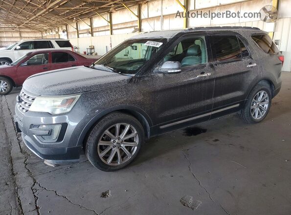 1FM5K7F83GGB64121 2016 FORD EXPLORER Black უკანა მარცხენა