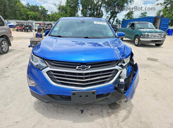 3GNAXUEV6KS536773 2019 CHEVROLET EQUINOX Blue Rear view