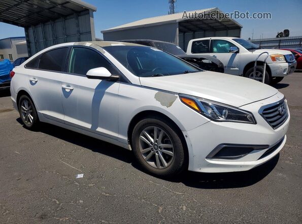 5NPE24AF2HH491440 2017 HYUNDAI SONATA White 