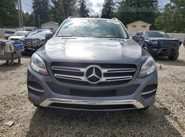 4JGDA5JB4HA825889 2017 MERCEDES-BENZ GLE Gray 