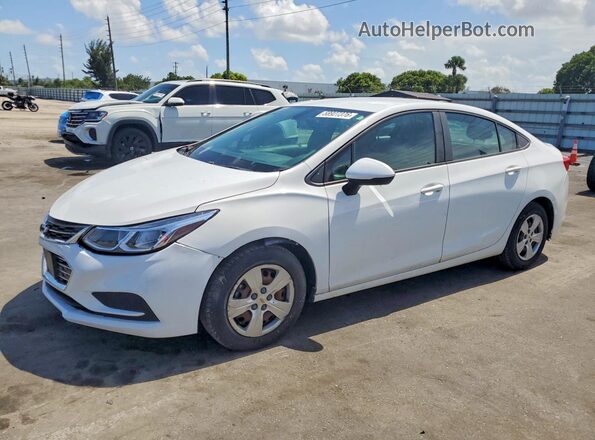 1G1BC5SM2G7249441 2016 CHEVROLET CRUZE White Tył lewy
