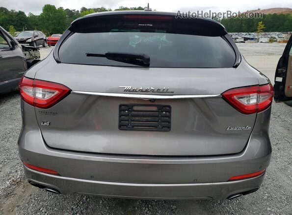 ZN661XUA1KX309486 2019 MASERATI LEVANTE Серый Вид салона спереди