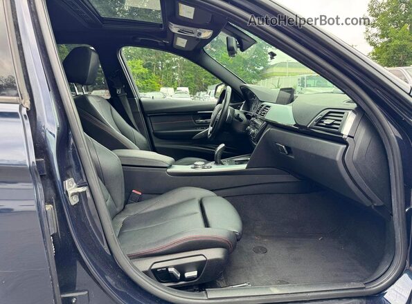 WBA8E3G5XGNT77727 2016 BMW OTHER Black Vista del compartimento del motor
