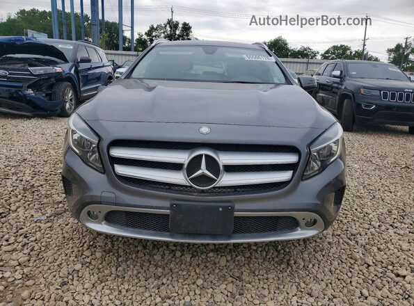 WDCTG4EB1GJ224807 2016 MERCEDES-BENZ GLA Gray Widok z tyłu