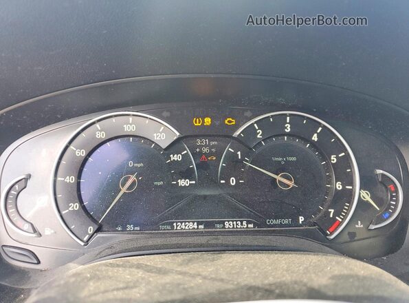 WBAJA5C37HG895037 2017 BMW 5 SERIES Brown Вид задніх сидінь