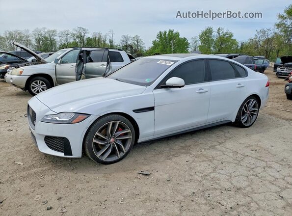 SAJBG4BV8GCY06179 2016 JAGUAR XF Белый Задняя левая четверть