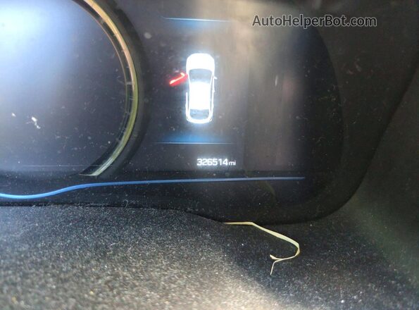 KMHC75LC6JU073925 2018 HYUNDAI IONIQ Gray Instrument cluster view
