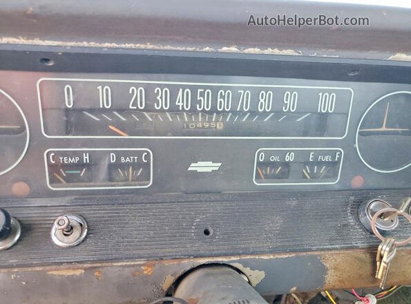 C2545Z152262 1965 CHEVROLET C20 Синий 