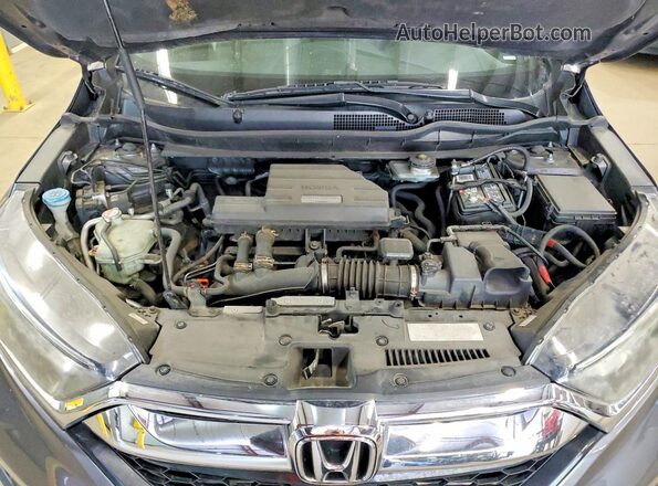 5J6RW2H83HL075775 2017 HONDA CR-V Gray Vista de la etiqueta del VIN