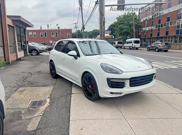 WP1AD2A21GLA79142 2016 PORSCHE CAYENNE White Հետևի ձախ