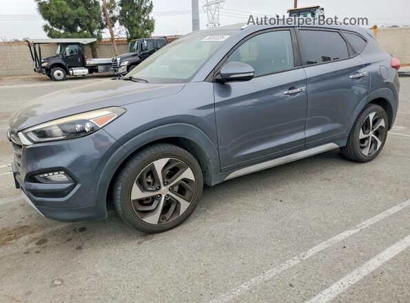 KM8J33A29HU413953 2017 HYUNDAI TUCSON Gray უკანა მარცხენა