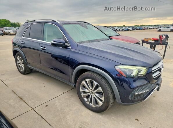 4JGFB4JB8LA122644 2020 MERCEDES-BENZ GLE-CLASS Blue Widok z przodu