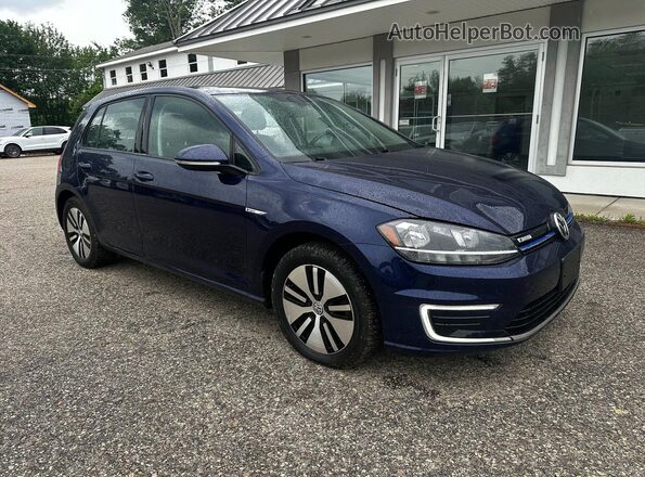 WVWKR7AU8KW914652 2019 VOLKSWAGEN GOLF Синий Задняя левая четверть
