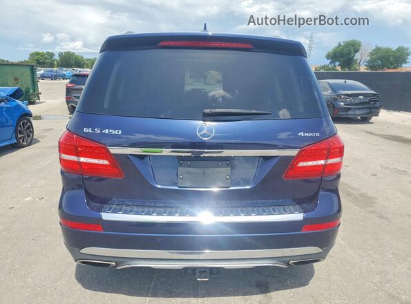 4JGDF6EE0JB088492 2018 MERCEDES-BENZ GLS-CLASS Синий 